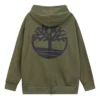 Tree Logo Hoodie “Olive Green”