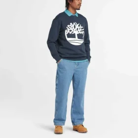 Tree Logo Sweater “Navy”