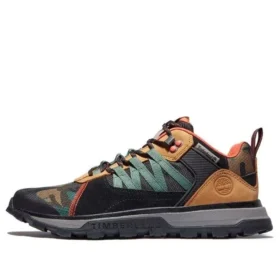 Treeland STR Sneaker “Black with Green Straps”