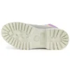 Valentines Day 6 Inch Premium Wide Fit Waterproof Boots “Grey and Beige Nubuck with Purple Collar”