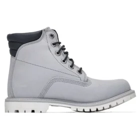 Waterville 6 Inch Waterproof Boots “Light Grey”