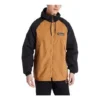 Windbreaker Full zip Jacket “Brown Black”