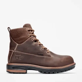 Women’s Hightower 6-Inch Alloy Toe Work Boots – Coffee Brown