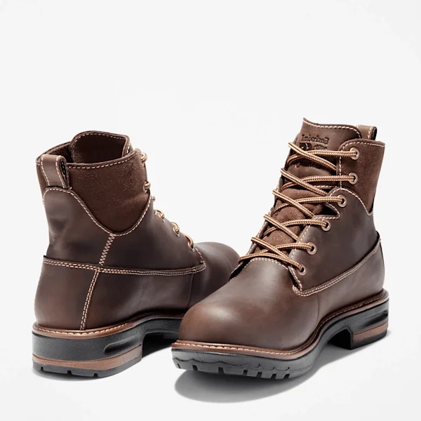 Women’s Hightower 6-Inch Alloy Toe Work Boots – Coffee Brown Women’s Hightower 6-Inch Alloy Toe Work Boots – Coffee Brown