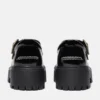 Women’s Patent Leather Stone Street Platform Buckle Shoe Women’s Patent Leather Stone Street Platform Buckle Shoe
