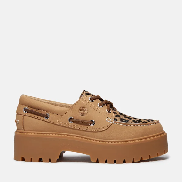 Women’s Stone Street Platform Boat Shoe Women’s Stone Street Platform Boat Shoe