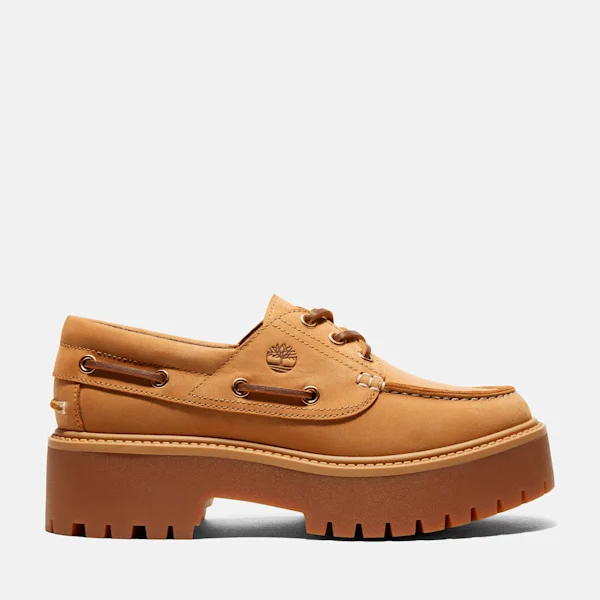 Women’s Stone Street Platform Boat Shoe Women’s Stone Street Platform Boat Shoe