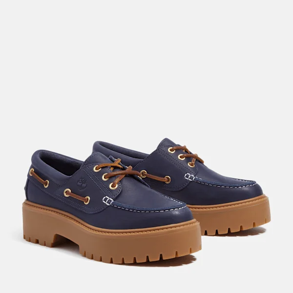 Women’s Stone Street Platform Boat Shoe Women’s Stone Street Platform Boat Shoe