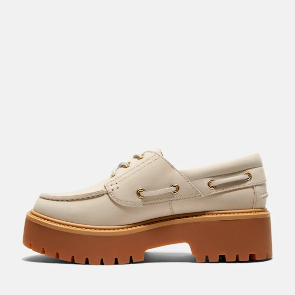 Women’s Stone Street Platform Boat Shoe Women’s Stone Street Platform Boat Shoe