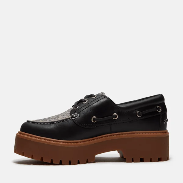 Women’s Stone Street Platform Boat Shoe Women’s Stone Street Platform Boat Shoe