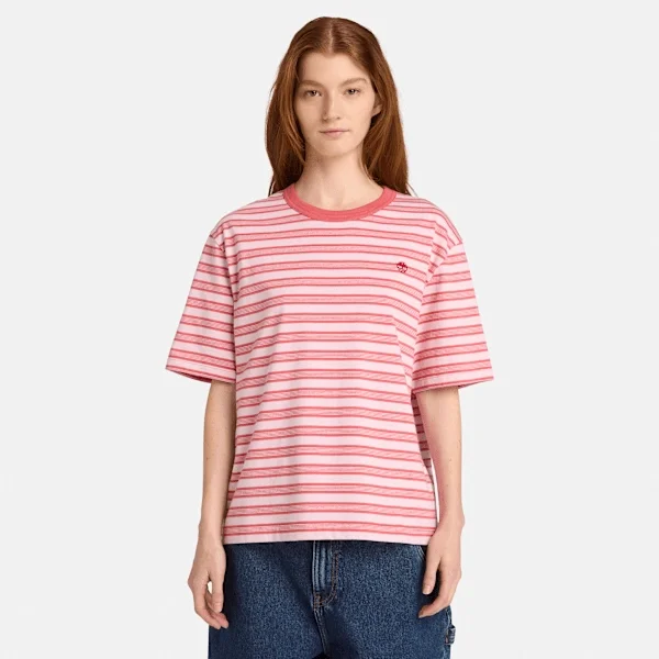 Women’s Striped Short-Sleeve T-Shirt Women’s Striped Short-Sleeve T-Shirt