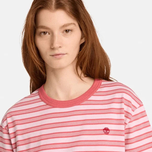 Women’s Striped Short-Sleeve T-Shirt Women’s Striped Short-Sleeve T-Shirt
